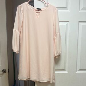 As you wish light pink dress